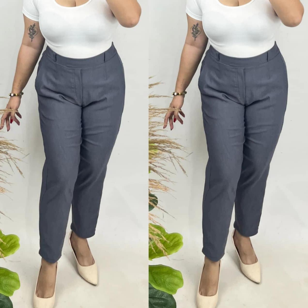 Arspire Fashion Corporate Plus Size Unisex Pants - Dark Gray