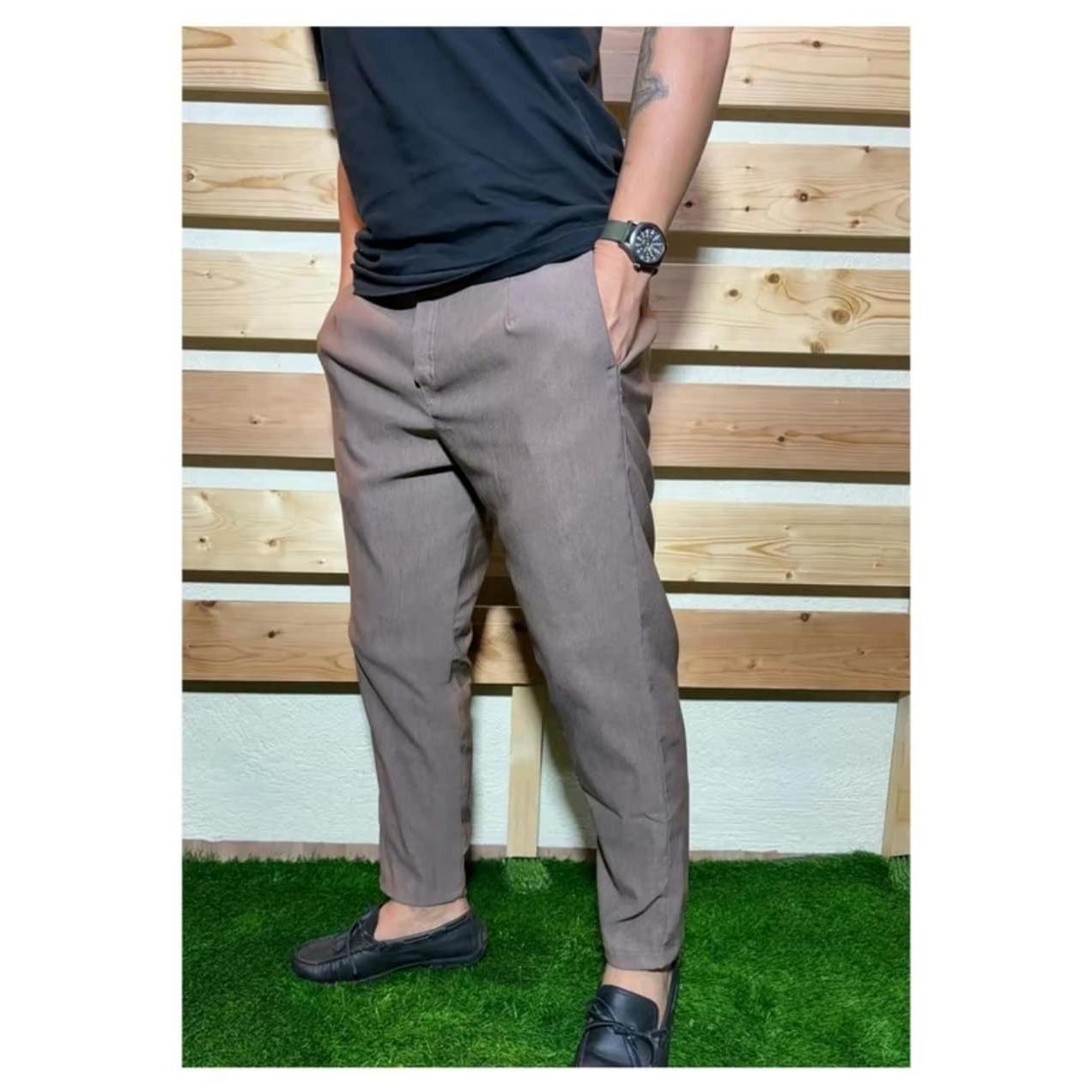 Arspire Fashion Corporate Plus Size Unisex Pants - Dark Taupe