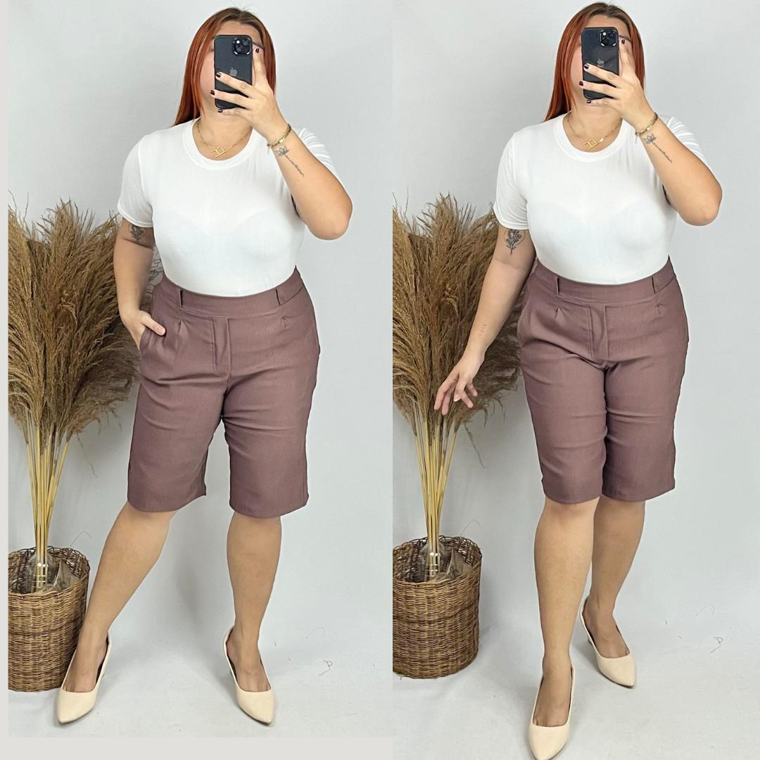 Casual Pedal Summer Woven Short -Mauve
