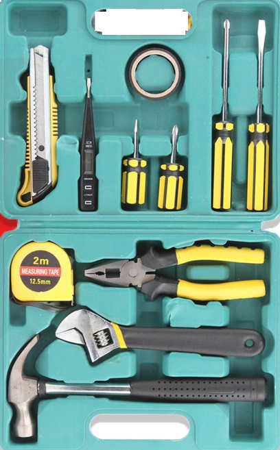 💯 BRAND NEW Toolbox With Plier and meters❗