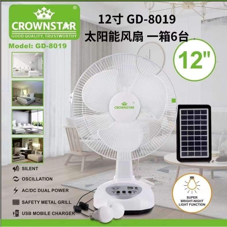 💯 BRAND NEW Solar Fan❗