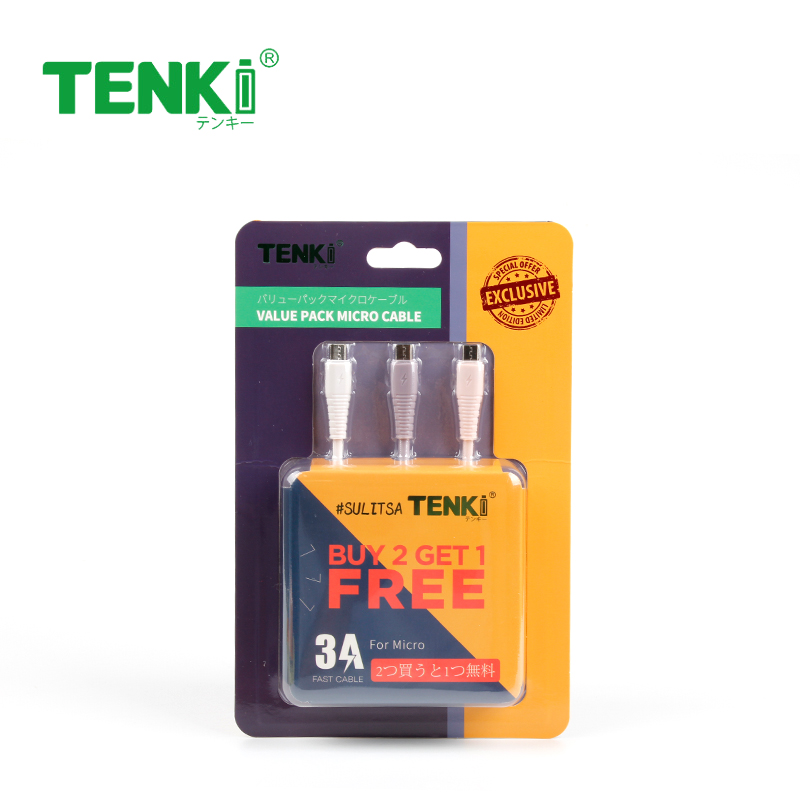 ‼️BRAND NEW SEALED‼️Tenki Micro Cable Light 2+1(FREE)