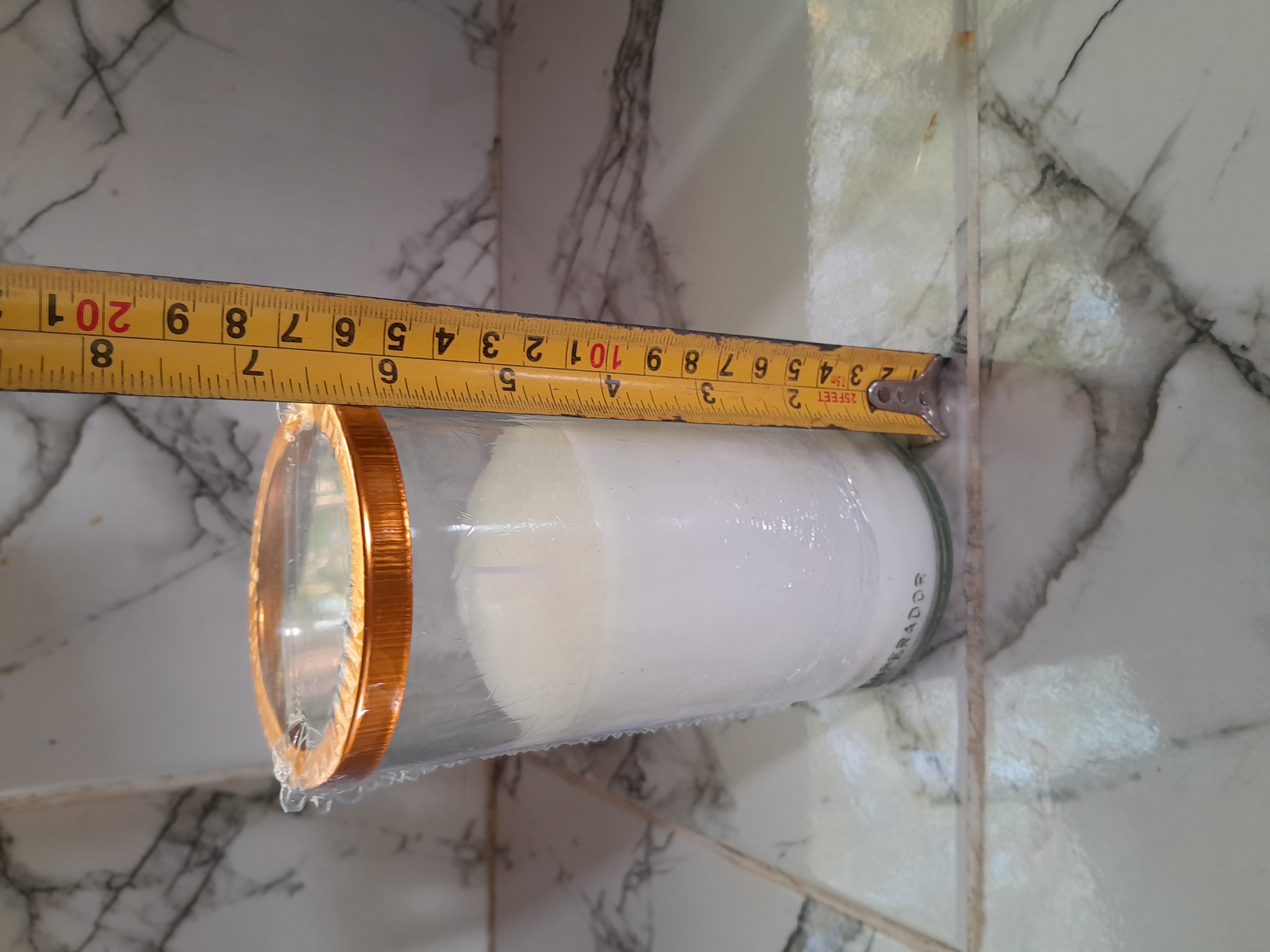 Jumbo Glass Candle