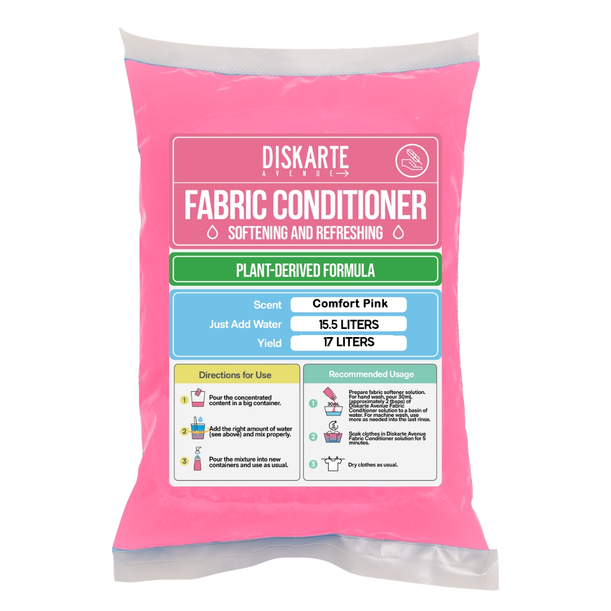 DIY FABCON --- COMFORT PINK