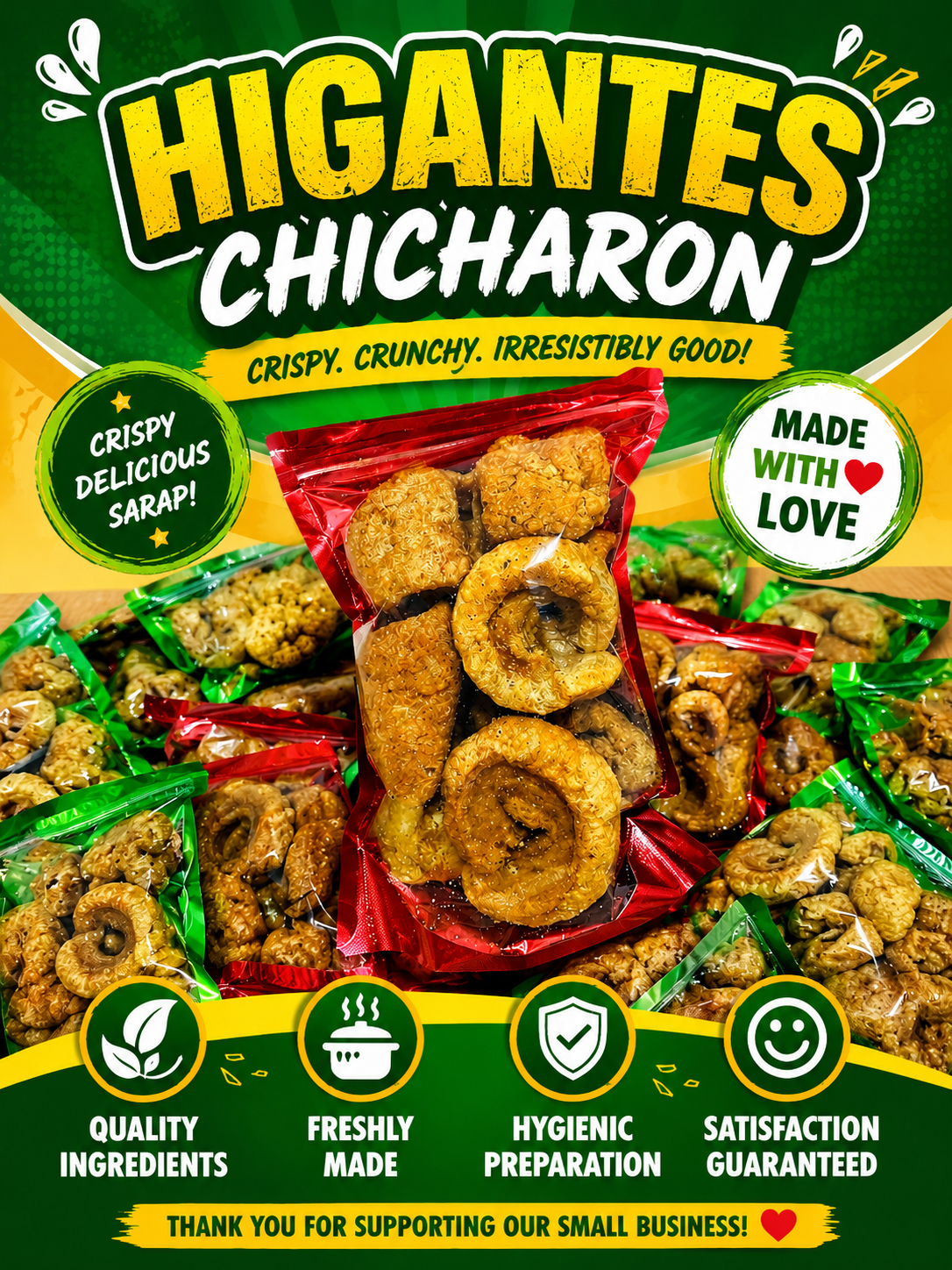 CHICHARON BUSINESS BUNDLE PACK by HIGANTES