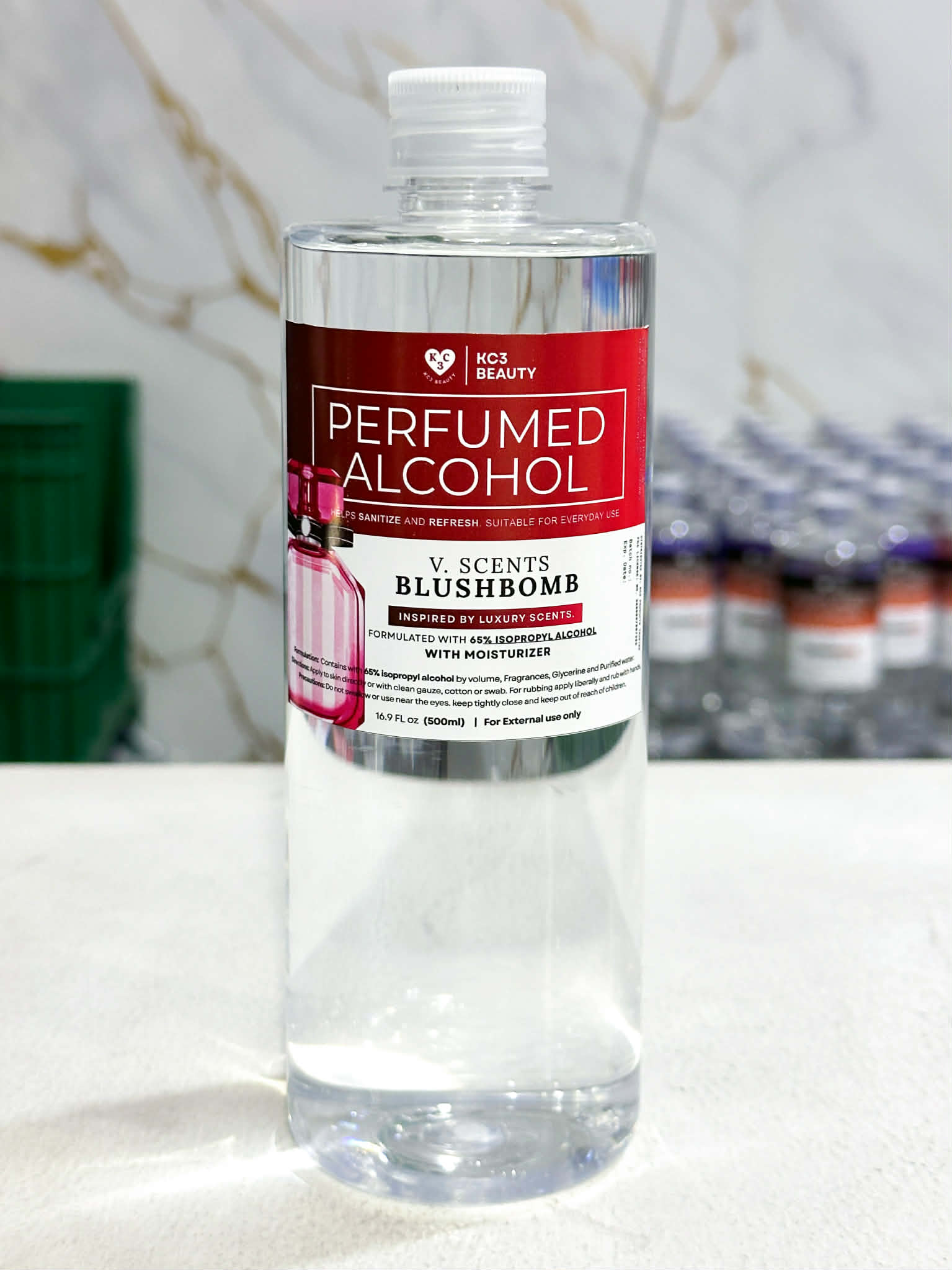 Alcohol with Perfume (Blushbomb)