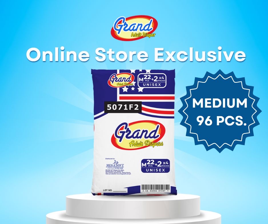 Adult Diaper Medium 22's 96pcs