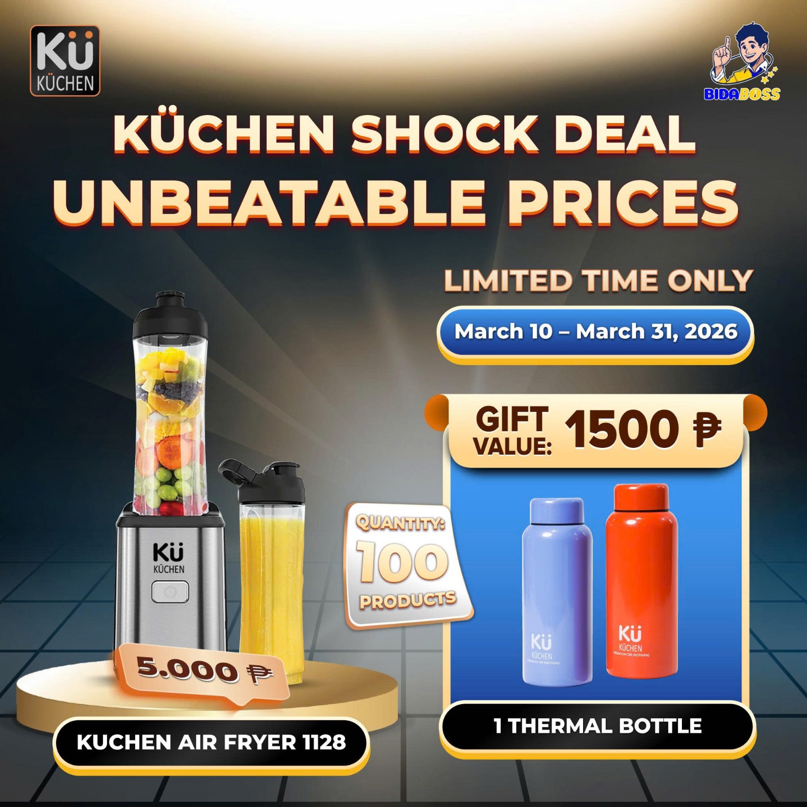 Sleek, powerful, modern design MINI BLENDER