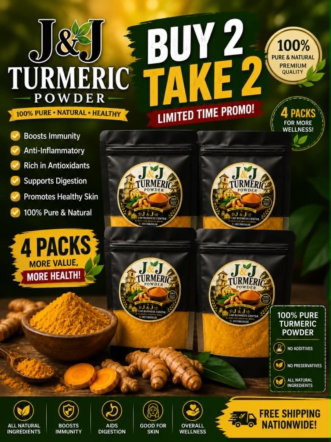 J Turmeric