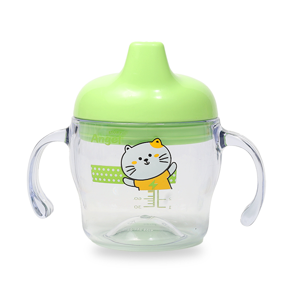 Stony Angel Baby Drinking Cup Safe & Secure Sippy Design for Feeding & Drinking Baby-Friendly Material Ideal for Meals & Snacks Versatile & Spill-Proof - 124ST